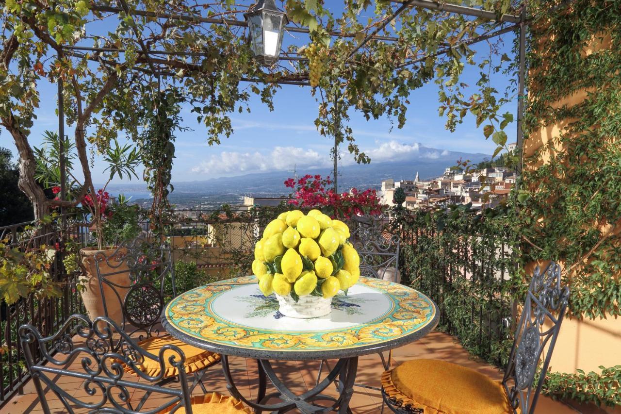 Villa Le Terrazze del Teatro Greco Taormina Esterno foto