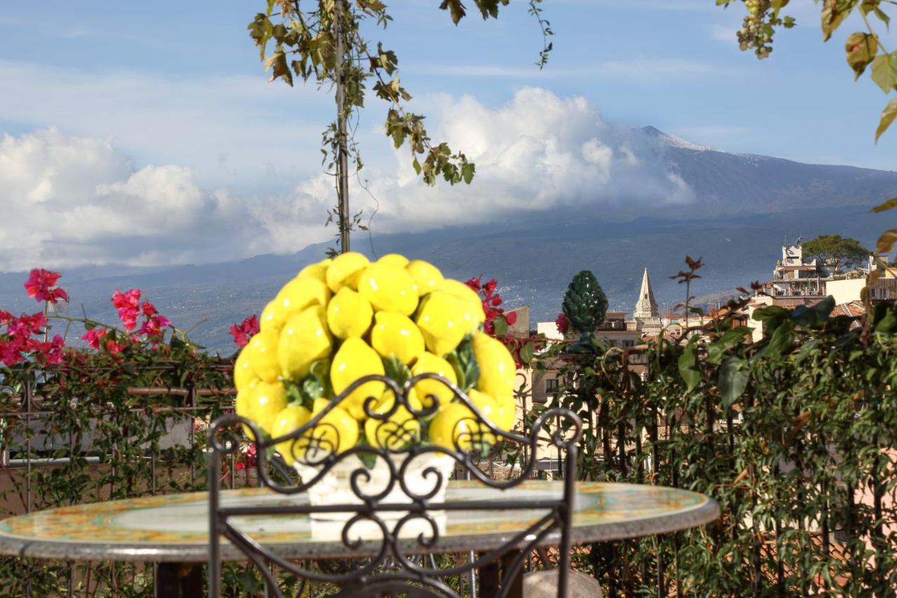 Villa Le Terrazze del Teatro Greco Taormina Esterno foto